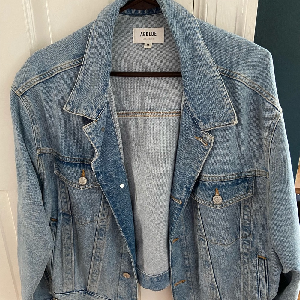 Agolde Charli Oversize Denim Jacket